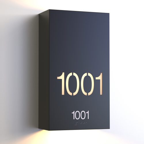 CS6152 | Illuminated Room Number<br><strong> Minimum - 25 Pieces</strong>