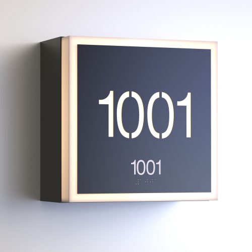 CS6277 | Illuminated Room Number<br><strong> Minimum - 25 Pieces</strong>