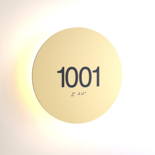 CS6359 | Illuminated Room Number<br><strong> Minimum - 25 Pieces</strong>