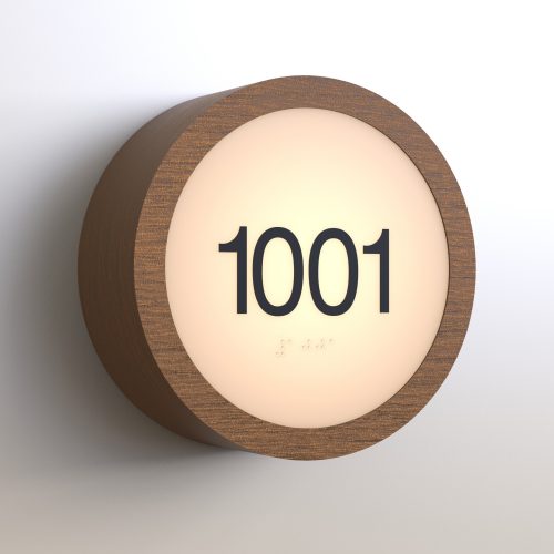 CS6157 | Illuminated Room Number<br><strong> Minimum - 25 Pieces</strong>