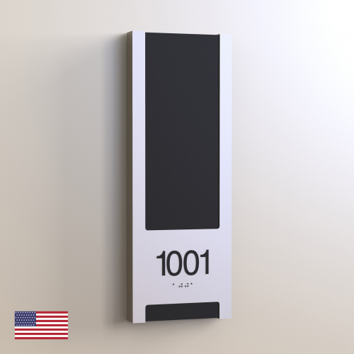 CS6368-NL | Non Illuminated Room Number<br><strong> Minimum - 25 Pieces</strong>
