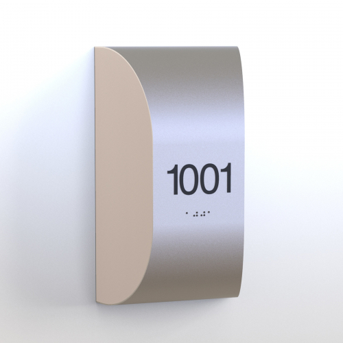CS6654-NL | Non Illuminated Room Number<br><strong> Minimum - 25 Pieces</strong>