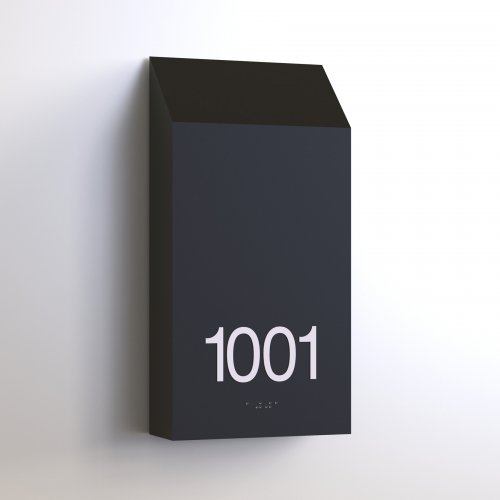 CS6657-NL | Non Illuminated Room Number<br><strong> Minimum - 25 Pieces</strong>