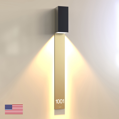 CS6362 | Illuminated Room Number<br><strong> Minimum - 25 Pieces</strong>
