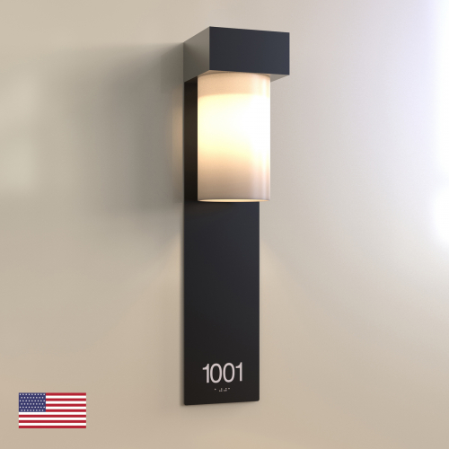 CS6365 | Illuminated Room Number<br><strong> Minimum - 25 Pieces</strong>