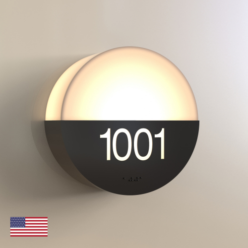 CS6367 | Illuminated Room Number<br><strong> Minimum - 25 Pieces</strong>