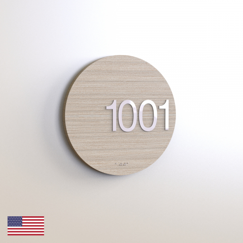 CS6648-NL | Room Number<br><strong> Minimum - 25 Pieces</strong>