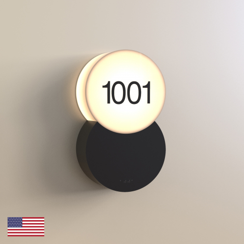 CS6653 | Illuminated Room Number<br><strong> Minimum - 25 Pieces</strong>