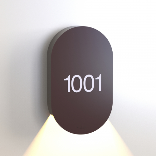 CS6655 | Illuminated Room Number<br><strong> Minimum - 25 Pieces</strong>