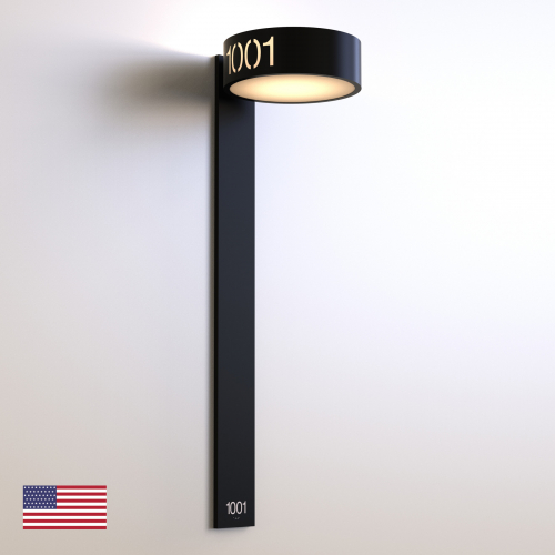 CS6856 | Illuminated Room Number<br><strong> Minimum - 25 Pieces</strong>