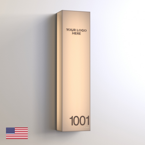 CS6956 | Illuminated Room Number<br><strong> Minimum - 25 Pieces</strong>