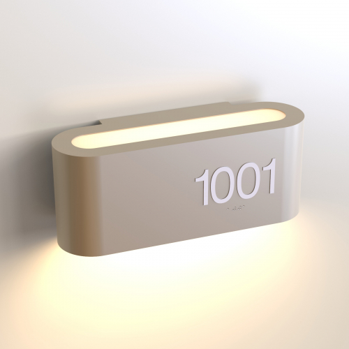 CS6964 | Illuminated Room Number<br><strong> Minimum - 25 Pieces</strong>