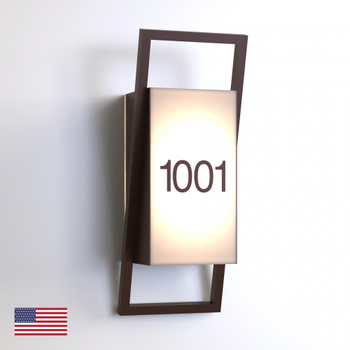 CS6970 | Illuminated Room Number<br><strong> Minimum - 25 Pieces</strong>
