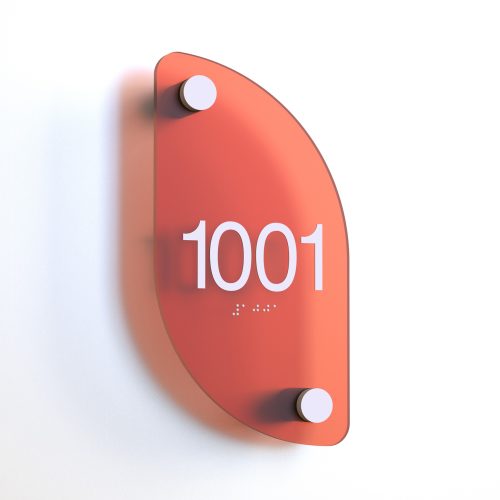 CS7078 | Non Illuminated Room Number<br><strong> Minimum - 25 Pieces</strong>