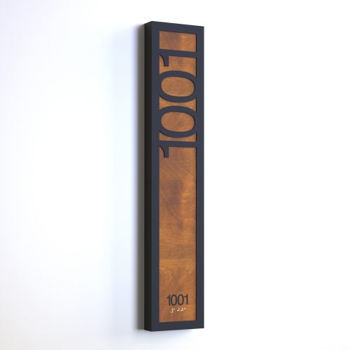 CS7086 | Non Illuminated Room Number<br><strong> Minimum - 25 Pieces</strong>