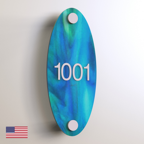 CS7093 | Non Illuminated Room Number<br><strong> Minimum - 25 Pieces</strong>