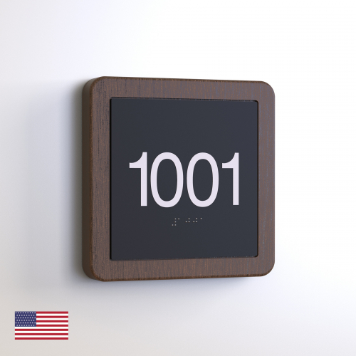 CS7098 | Non Illuminated Room Number<br><strong> Minimum - 25 Pieces</strong>