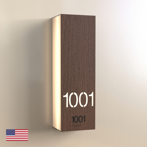 CS6276 | Illuminated Room Number<br><strong> Minimum - 25 Pieces</strong>