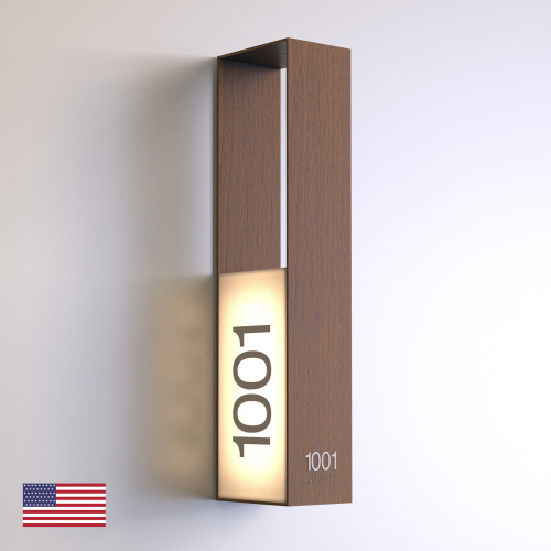 CS7236 | Illuminated Room Number<br><strong> Minimum - 25 Pieces</strong>