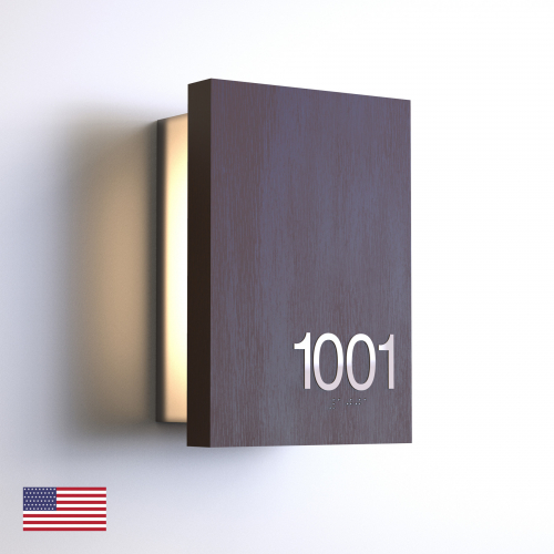 CS7237 | Illuminated Room Number<br><strong> Minimum - 25 Pieces</strong>