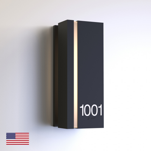 CS7240 | Illuminated Room Number<br><strong> Minimum - 25 Pieces</strong>