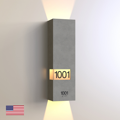 CS7245 | Illuminated Room Number<br><strong> Minimum - 25 Pieces</strong>