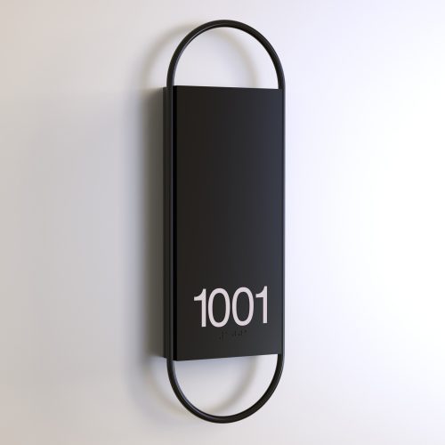 CS7257 | Non Illuminated Room Number<br><strong> Minimum - 25 Pieces</strong>