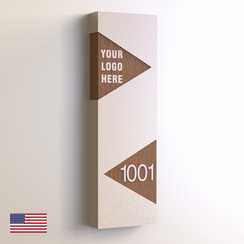 CS7260 | Non Illuminated Room Number<br><strong> Minimum - 25 Pieces</strong>