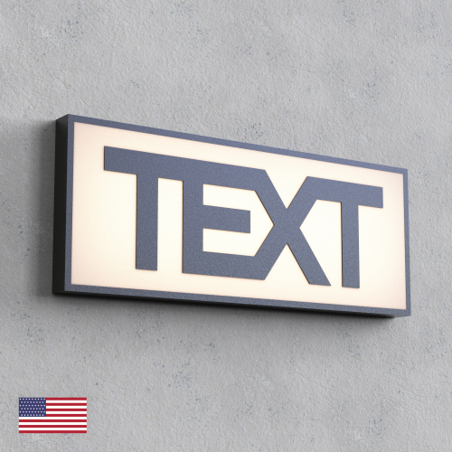 CW6973 | Lighted Sign<br><strong> Minimum - 1 Piece</strong>