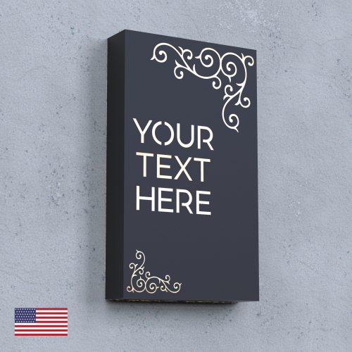 CW6974 | Lighted Sign<br><strong> Minimum - 1 Piece</strong>