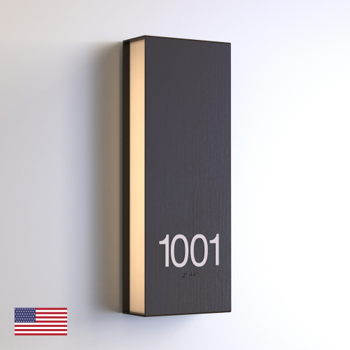 CS7316 | Illuminated Room Number<br><strong> Minimum - 25 Pieces</strong>