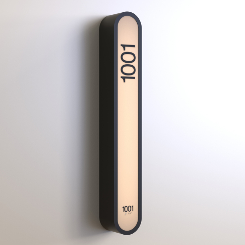 CS7335 | Illuminated Room Number<br><strong> Minimum - 25 Pieces</strong>