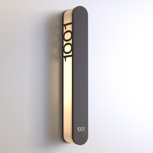 CS7340 | Illuminated Room Number<br><strong> Minimum - 25 Pieces</strong>