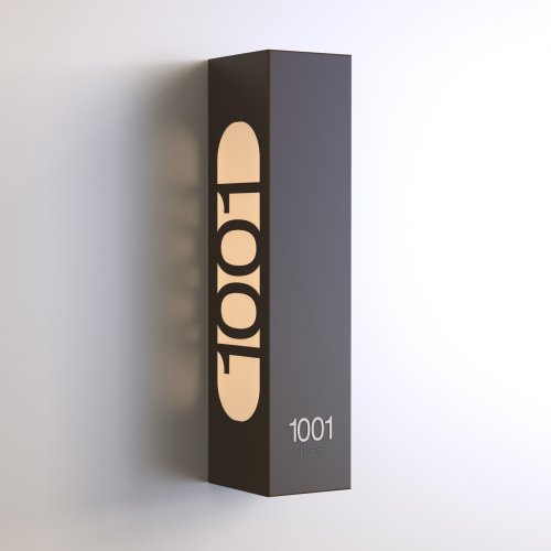 CS7344 | Illuminated Room Number<br><strong> Minimum - 25 Pieces</strong>