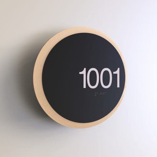 CS7319-BK | Illuminated Room Number<br><strong> Minimum - 25 Pieces</strong>