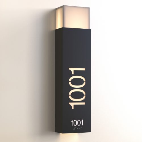 CS6151 | Illuminated Room Number<br><strong> Minimum - 25 Pieces</strong>