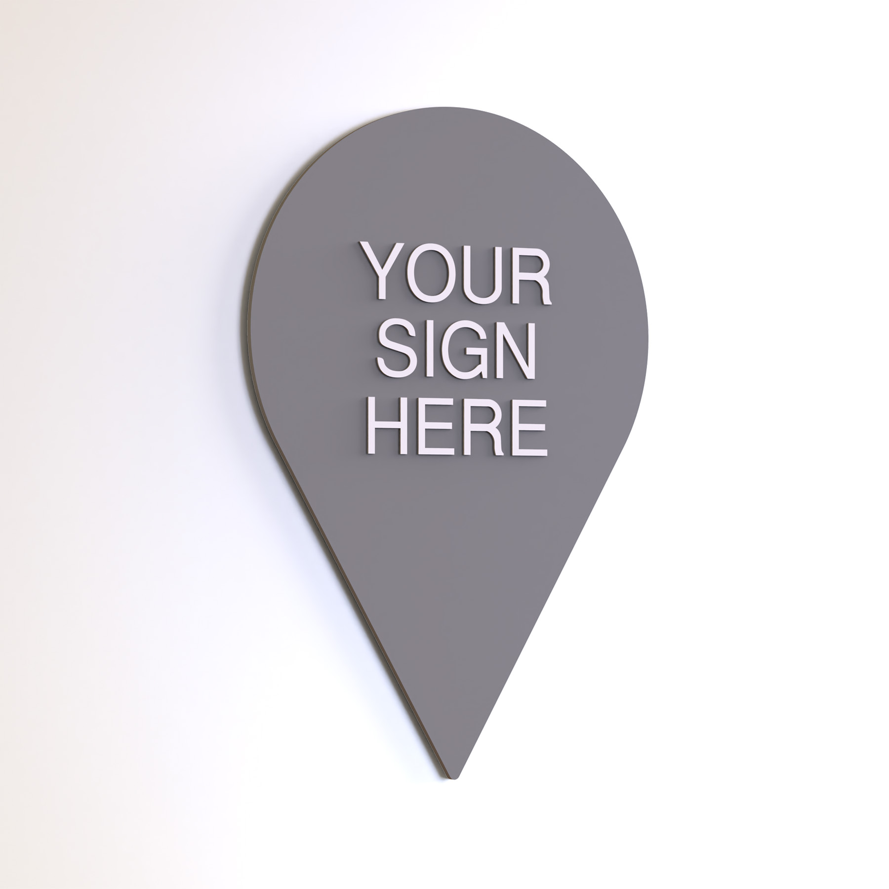 WS7692 | Spot Standard Wayfinding Sign <strong>Minimum – 25 Pieces</strong>