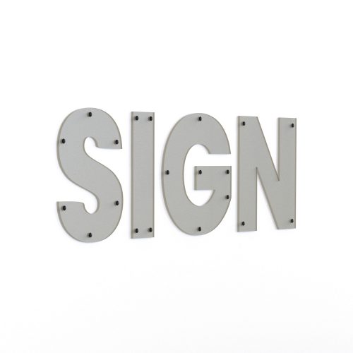 WS7759 | Large Acrylic Signs <br><strong>Minimum – 1 Piece</strong>