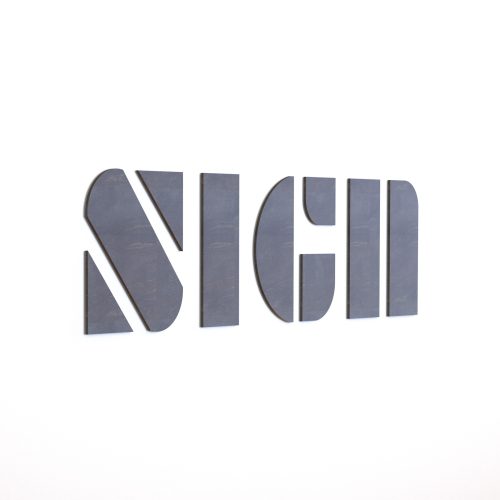WS7769 | Large Wood Signs <br><strong>Minimum – 1 Piece</strong>
