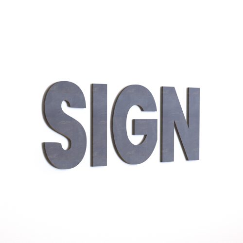 WS7771 | Large Wood Signs <br><strong>Minimum – 1 Piece</strong>