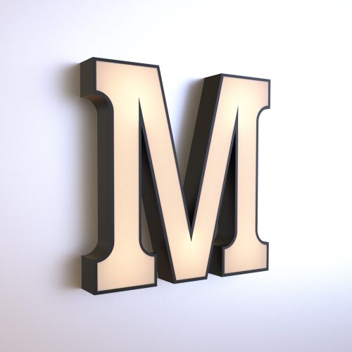 WS7752  | Wayfinding Letters <strong>Minimum – 1 Piece</strong>