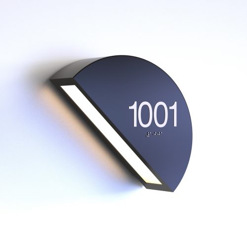 CS7865 | Illuminated Room Number<br><strong> Minimum - 25 Pieces</strong>