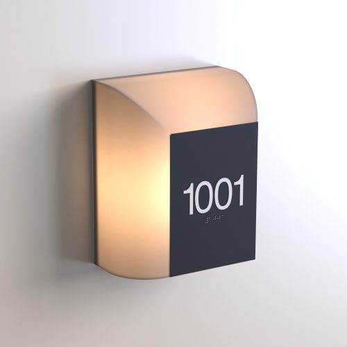 CS7870 | Illuminated Room Number<br><strong> Minimum - 25 Pieces</strong>