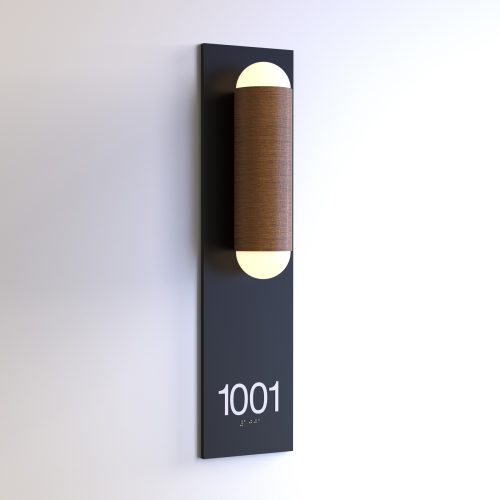 CS7871 | Illuminated Room Number<br><strong> Minimum - 25 Pieces</strong>