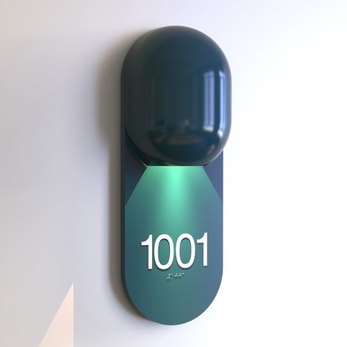 CS7872 | Illuminated Room Number<br><strong> Minimum - 25 Pieces</strong>