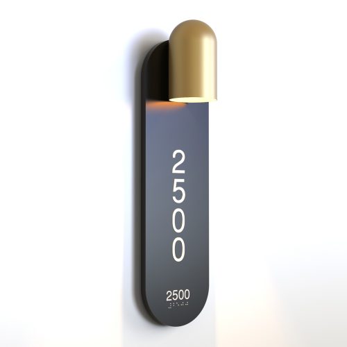 CS7879 | Illuminated Room Number<br><strong> Minimum - 25 Pieces</strong>
