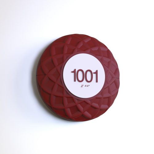 CS7882 | Non Illuminated Room Number<br><strong> Minimum - 25 Pieces</strong>