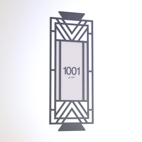 CS7884 | Non Illuminated Room Number<br><strong> Minimum - 25 Pieces</strong>