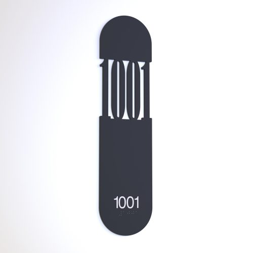 CS7885 | Non Illuminated Room Number<br><strong> Minimum - 25 Pieces</strong>