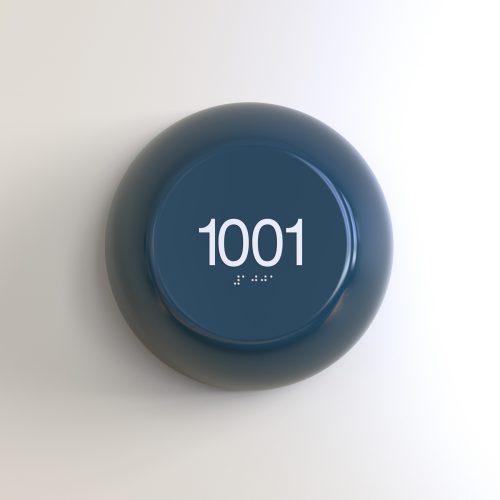 CS7888 | Non Illuminated Room Number<br><strong> Minimum - 25 Pieces</strong>